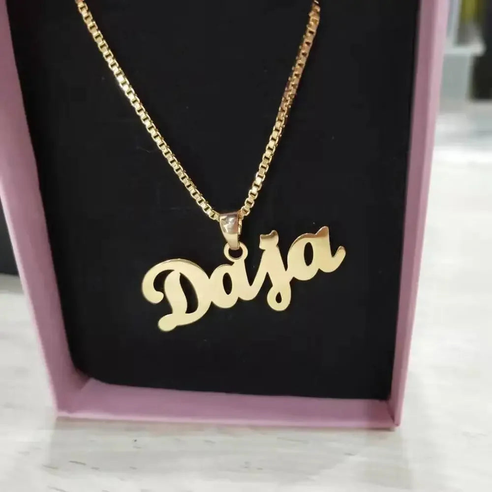 Custom Name Necklace – Signature Luxury Piece