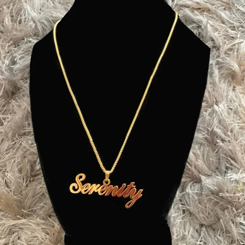 Custom Name Necklace – Signature Luxury Piece