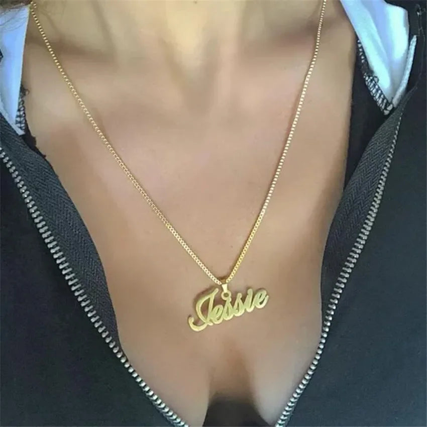 Custom Name Necklace – Signature Luxury Piece